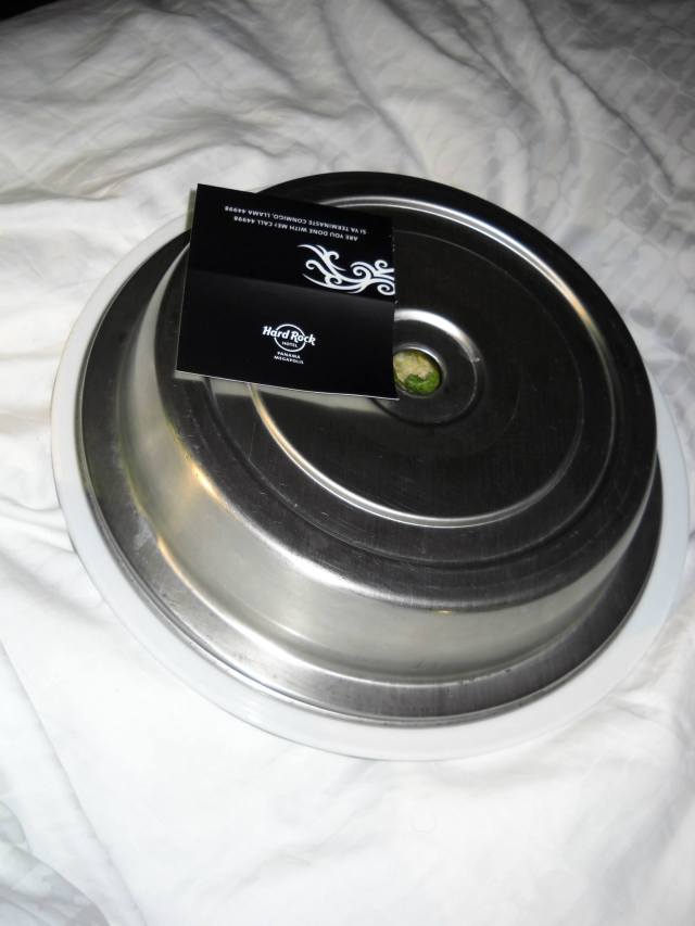 servicio a la habitación hard rock hotel